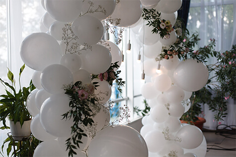 balloon garlands saskatoon - Victorian Diamond Events